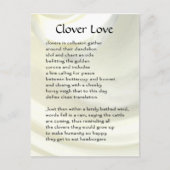 Funny Farm Gedicht Card #6 Postkarte (Vorderseite)