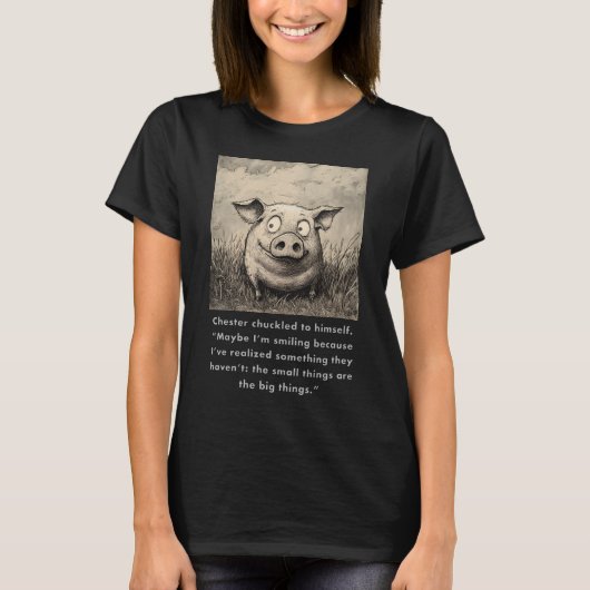 Funny Farm Graphic Design #8 T-Shirt (Vorderseite)