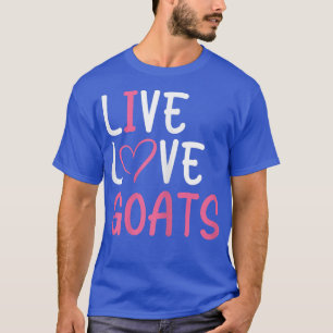 Funny Farm Lover Goats Grafik für Frauen und Mädch T-Shirt