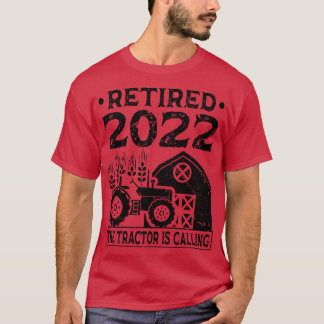 Funny Farm Tractor Männer Bauer T-Shirt