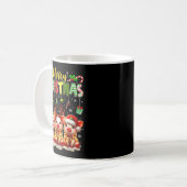 Funny Farmer Merry Christmas Reindeer Santa Gs Fam Kaffeetasse (Vorderseite Links)