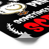 Funny Farting Chicken Lover I Dont Fart I Whisper  Poster (Ecke)