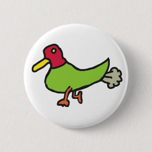 Funny Farting Duck Button