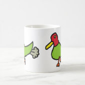 Funny Farting Duck Kaffeetasse (Mittel)