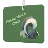 Funny Farting Skunk Cute Humor Horizontal Autolufterfrischer (Links)