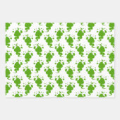 Funny Farting Snowmen Christmas Geschenkpapier Set (Vorderseite 3)