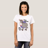 Funny Fashion Novelty SIE WISSEN, DASS SIE AUF KMA T-Shirt (Vorne ganz)