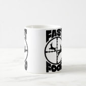 Funny Fast Food Deer Hunting For Hunter Men Boys U Kaffeetasse (Mittel)