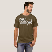 Funny Fast Food Deer Jagd (2) T-Shirt (Vorne ganz)