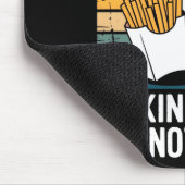 Funny Fast Food Ison Tester Gift Retro Dad Tax Mousepad (Ecke)