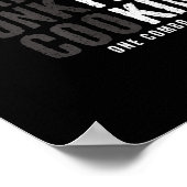 Funny Fast Food Lovers Gift For Foodie Fans And Ad Poster (Ecke)