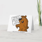 Funny fat joke karte (Rückseite)