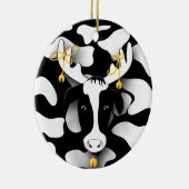 Funny Fat Kuh Weihnachtsschmuck (Rechts)