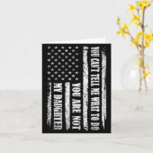 Funny Father Day Design For Daddy Papa Men From Da Karte (Gelbe Blume)