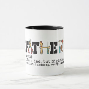 Funny Father Definition Tasse