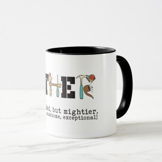 Funny Father Definition Tasse (VorderseiteRechts)