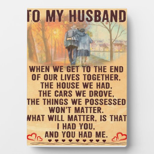 Funny Father Gift | An meine Familie anwesend Fotoplatte (Vorderseite)