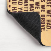 Funny Father Gift | An meine Familie anwesend Mousepad (Ecke)