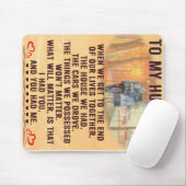 Funny Father Gift | An meine Familie anwesend Mousepad (Mit Mouse)