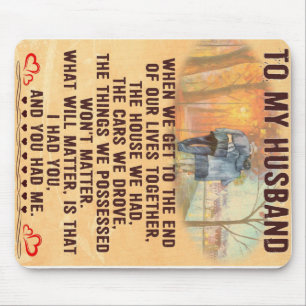 Funny Father Gift   An meine Familie anwesend Mousepad