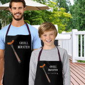 Funny Father Kid Grill Master in Ausbildung Schürze