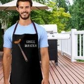 Funny Father Kid Grill Master in Ausbildung Schürze