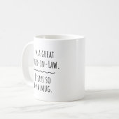 Funny Father of Law Coffee Tasse Gift (Vorderseite Links)