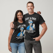 Funny Father Skeleton Just A Dad Who Came Back Wit T-Shirt (Unisex)
