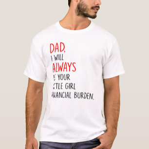 Funny Father Tochter Bond, Familienunterstützung G T-Shirt