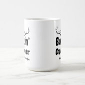 Funny Father's Day Geschenk Bester Buckin Vater ze Kaffeetasse (Mittel)