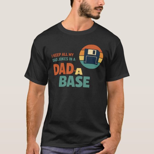 Funny Father's Day Tech Pun T-Shirt (Vorderseite)