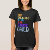 Funny Fathers Day tees My Daughter-in-law Is My Fa (Vorderseite)