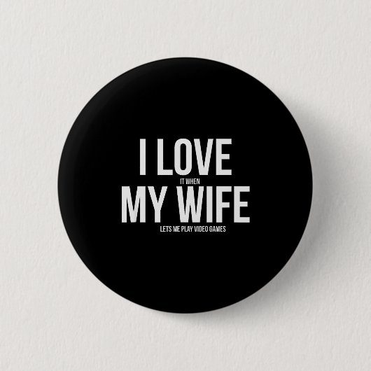 Funny Father's Day Video Game Dad Button (Vorderseite)