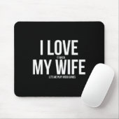 Funny Father's Day Video Game Dad Mousepad (Mit Mouse)