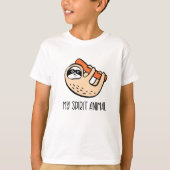 Funny Faulle Geist T - Shirt (Vorderseite)