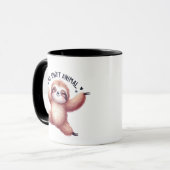 Funny Faulle Tasse (Vorderseite Links)