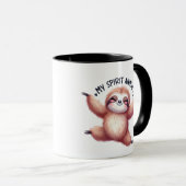 Funny Faulle Tasse (VorderseiteRechts)