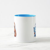 Funny Faulth liebt Wortkunst Tasse (Zentrum)