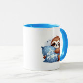 Funny Faulth liebt Wortkunst Tasse (VorderseiteRechts)