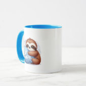 Funny Faulth liebt Wortkunst Tasse (Vorderseite Links)