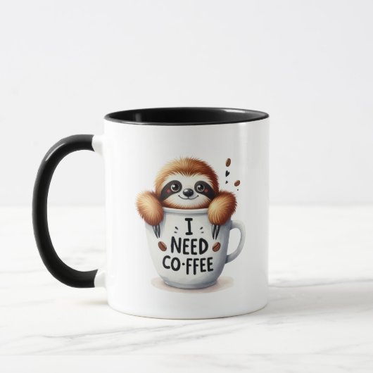 Funny Faulth liebt Wortkunst Tasse (Links)