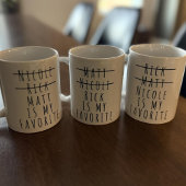 Funny Favorite Child mug,Personalized Dad Mug Kaffeetasse