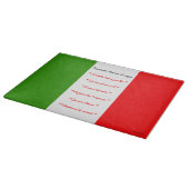 Funny Favorite Italian Recii Cutting Board Schneidebrett (Ecke)