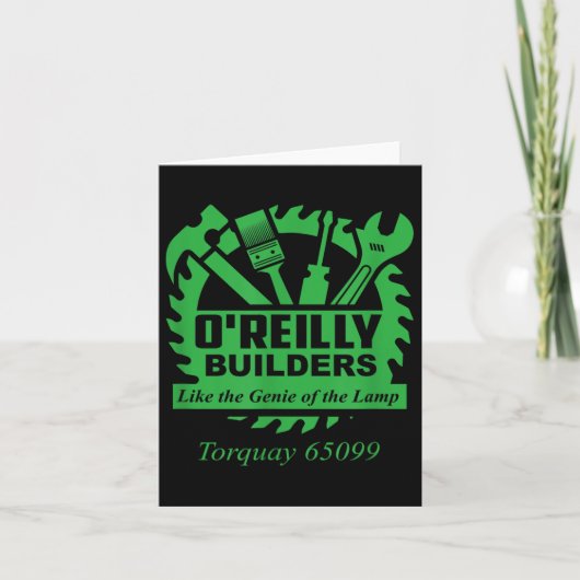 Funny Fawlty Towers, Basil Fawlty, Oreilly Builder Karte (Vorderseite)