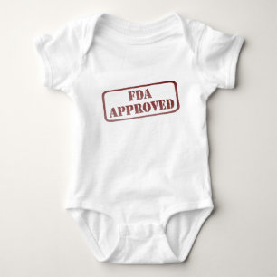 Funny FDA genehmigte Baby Spaß Red Not Briefmarke Strampler