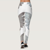 Funny Feathers Angel Wings Feather White Leggings (Rückseite)