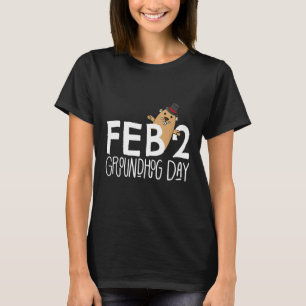 Funny Feb 2 Groundhog Day Phil Niedlich Ground Hog T-Shirt
