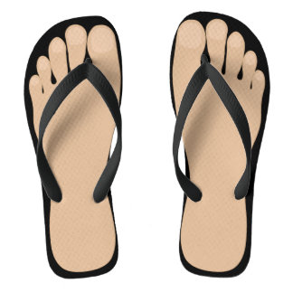 Funny Feet Flip Flops Badesandalen