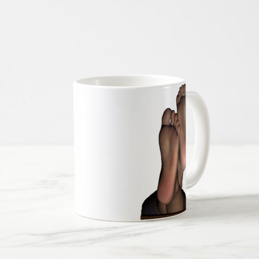 Funny Feet Kaffeetasse (VorderseiteRechts)