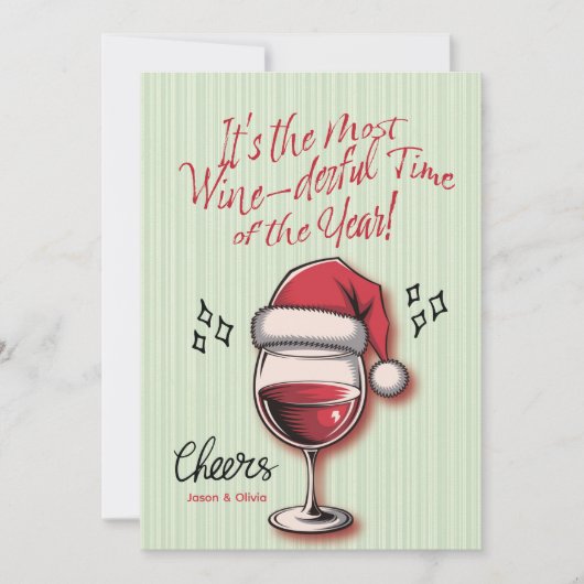 Funny Feiertagskarte (Vorderseite)